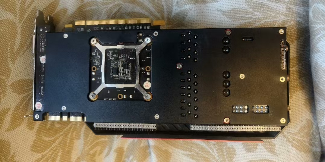 GTX970故障元件点位实拍_超维 显卡维修